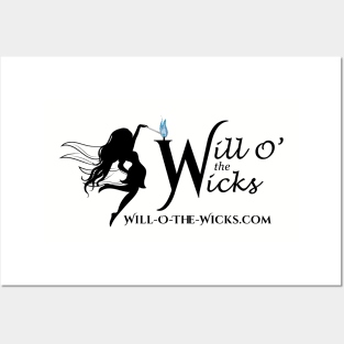 Will O The Wicks Candle Company Logo Posters and Art